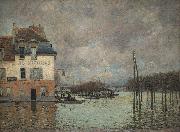 unknow artist Painting of Sisley in the Orsay Museum, Paris oil painting picture wholesale